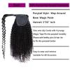 Kiss darling LASHES Kinky Curly Ponytail Hair Extension Magic Paste Human Hair Pony Tail Wrap Around Afro Kinky Curly Clip ins Ponytail Hairpiece for Women 30" inch 150grams view 3