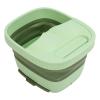 Foot Bath Basin, Foldable Foot Soak Tub,Household Foldable Foot Bath Soak Tub, Travel Portable Foot Bath Basin for Soaking Feet (Green) view 2