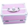 Ynredee Makeup Train Case,Makeup Cosmetic Case Organizer with Mirror,Portable Artist Storage Bag with Adjustable Dividers for Cosmetics Makeup Brushes Toiletry Jewelry Digital Accessories (Pink) view 4