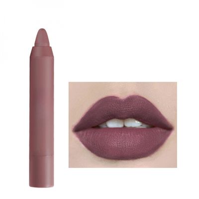 Agrifilm Matte Velvet Lipstick Lip Crayon Nourishing Non-Stick Cup Lip Stain Lip Gloss,Long-lasting Waterproof Lip Stick Lip Makeup for Women (7)