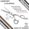 Fengliren High-end Professional Hair Thinning Scissors Hair Cutting Teeth Shears Barber Hairdressing Texturizing Scissor Extremely Very Sharp 6 Inch Stainless Steel Alloy For Men,Women,Salon & Home view 4