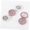 POPETPOP 3pcs Empty Makeup Eyeshadow Palette Lipstick Box Organizer with Mirror view 4
