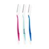 The Crme Shop Fuzz Off! Angled Brow Razors | Dermaplaning Tool for Face | Face Razors for Women | Stocking Stuffers for Women (Pack of 3) view 1