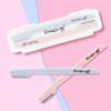 The Crme Shop Portable Precision Razors + Travel Case | Dermaplaning Tool for Face | Face Razors for Women | Stocking Stuffers for Women (Pack of 2) view 2