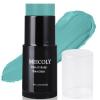 MEICOLY Teal Face Body Paint Stick(1.06 Oz),Cream Blendable Full Body Paint Stick,Peacock Face Paint,Sweatproof Waterproof Face Body Paint Makeup Based Stick for Halloween Special Effects SFX Cosplay view 1