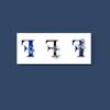 2 Sheets Of English Letters Abcd Flower Art Waterproof And Long-Lasting Temporary Tattoo Stickers Tattoo Sticker Fake Tattoo view 1