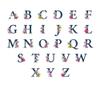 2 Sheets Of English Letters Abcd Flower Art Waterproof And Long-Lasting Temporary Tattoo Stickers Tattoo Sticker Fake Tattoo view 2