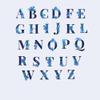 2 Sheets Of English Letters Abcd Flower Art Waterproof And Long-Lasting Temporary Tattoo Stickers Tattoo Sticker Fake Tattoo view 3