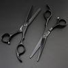 440c Black 6 Inch Hair Salon Scissors Cutting Barber Hair Scissors Thinning Shears Hairdressing Scissors view 1