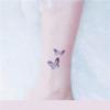 2 Pcs Of Sexy Butterfly Temporary Tattoo Stickers On Neck And Hand Waterproof Female Long-Lasting Fairy Animal Small Patterns Tattoo Sticker Fake Tattoo view 3