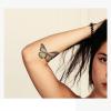 Cover Temporary Tattoo Sticker Waterproof Long-Lasting Female Black And White Butterfly Literary Girl Clavicle Arm Tattoo Sticker Fake Tattoo view 3