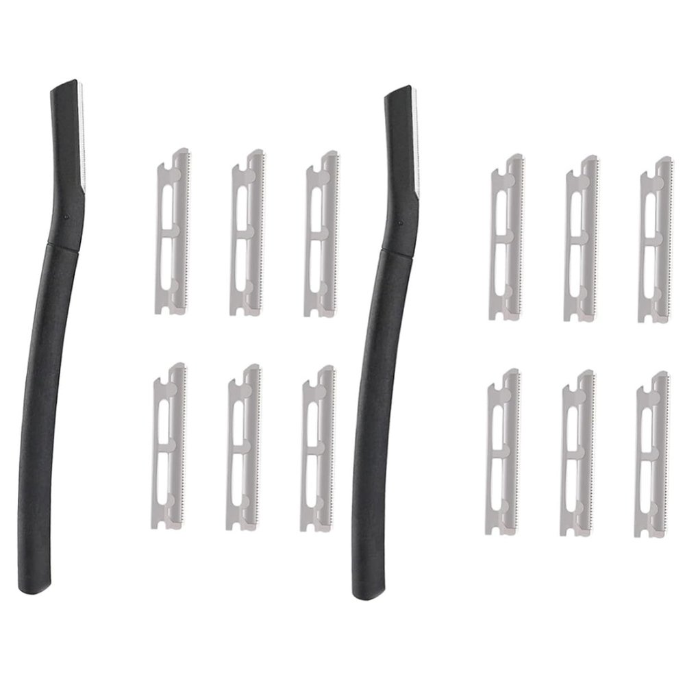 FOMIYES 2sets Eyebrow Trimmer Replacement Blades for Precise Eyebrow and Facial Hair Grooming Lightweight and Portable Design for and Daily Use