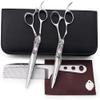 2 X Professional Premium Thinning Hair Scissors 6 Inches Extra Sharp Modeling Scissors Hairdressing Scissors for Thin Hair and Modeling Thin view 1