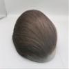 Toupee For Men Hair Pieces Soft Swiss Lace 10x8" Toupee Human Hair Replacement System for Men Hair Prosthesis Hair Patch Units Implant Natural Hair Pieces (#2 Dark Brown) view 2