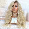 13x4 Platinum Blonde Lace Front Wigs Body Wave Glueless Transparent Lace Human Hair Wigs Pre Plucked With Baby Hair For Women (22 inch, 13 * 4 lace front wig) view 3