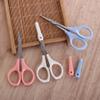 Makeup Scissors 3PCS Straight Curved Scissors Stainless Steel Cut Round Head Scissors Manual Eyebrow Double Eyelid Sticker Scissors Beauty Tools view 3