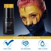 MEICOLY Yellow Face Body Paint Stick(1.06 Oz),Sally Makeup Dress Face Paint,Scarecrow Body Paint Stick,Sweatproof Waterproof Ginger Tan Face Paint for Halloween Special Effects SFX Cosplay view 4
