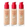 3 x Bourjois Healthy Mix Clean and Vegan Foundation 30ml - 52W Vanilla view 1
