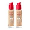 2 x Bourjois Healthy Mix Clean and Vegan Foundation 30ml - 52.2W Golden Beige view 1