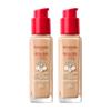2 x Bourjois Healthy Mix Clean and Vegan Foundation 30ml - 52W Vanilla view 1