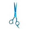 6 inch Blue Barber Hairdresser Combo setfor Men and Women 7 pcs Hair Cutting kit Hair Cutting and Thinning Shears, Stainless Steel Barber Scissors Hairdresser view 4