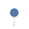 Facial Cleaning Brush Head, Silicone Facial Cleanser, Portable Electric Brush Head Replacement Brush Head, Facial Washing Brush Head SkyBlue view 1
