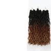Synthetic Faux Locks Crochet Pre Looped Braids Soft Ombre Curly Dreadlocks Hair Extensions Braiding Locs view 2