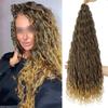 Crochet Braids Loose Water Wave Braiding Hair Extensions Afro Curls Natural Curly Blonde Crochet Hair For Women view 2