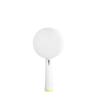 Facial Cleaning Brush Head, Silicone Facial Cleanser, Portable Electric Brush Head Replacement Brush Head, Facial Washing Brush Head Milkywhite view 1