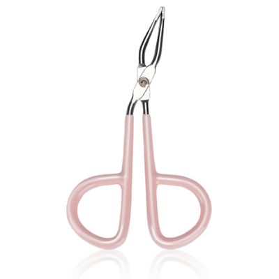 Tweezer Scissor Handle, Professional Stainless Steel Tweezers for Men and Women Y0309 Eyebrow Tweezers Hair Removal Clip with Grinding Handle for Eyebrow Hair Beard Removal