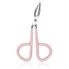 Tweezer Scissor Handle, Professional Stainless Steel Tweezers for Men and Women Y0309 Eyebrow Tweezers Hair Removal Clip with Grinding Handle for Eyebrow Hair Beard Removal view 1