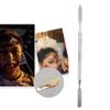 Akozon Doubleended Design Makeup Tool, Made of Quality Stainless Steel Wax Spatula, for Mix Apply Skin Wax (Big Size) view 3