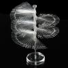 120 Sticks Nail Art Color Chart Display Stand Spiral Removable Portable Fan Shaped Nail Sample Shelf (Transparent Color) view 1