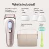 Braun Smart IPL, Vogues Best Hair Removal Device, Skin iExpert Pro 7: at Home Laser Hair Removal, Permanent Visible Hair Reduction, Gift, Free App, Vanity Case, Venus Razor, 4 Smart Heads, IPL7387 view 2