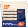Dollar Shave Club | 6 Blade Razor Refills (8 Pack) | 6 Stainless Steel Blades for a Close & Comfortable Shave, 1 One Wipe Charlies view 1