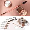4ever Magic Cometics Double Shade Seductive Eyebrow Gel (0.14oz) - Cruelty Free & Vegan - Smudge Free - Enriched with Castor Oil - Long Lasting - Water Resistant - Made in USA (Abracadabra Black) view 2