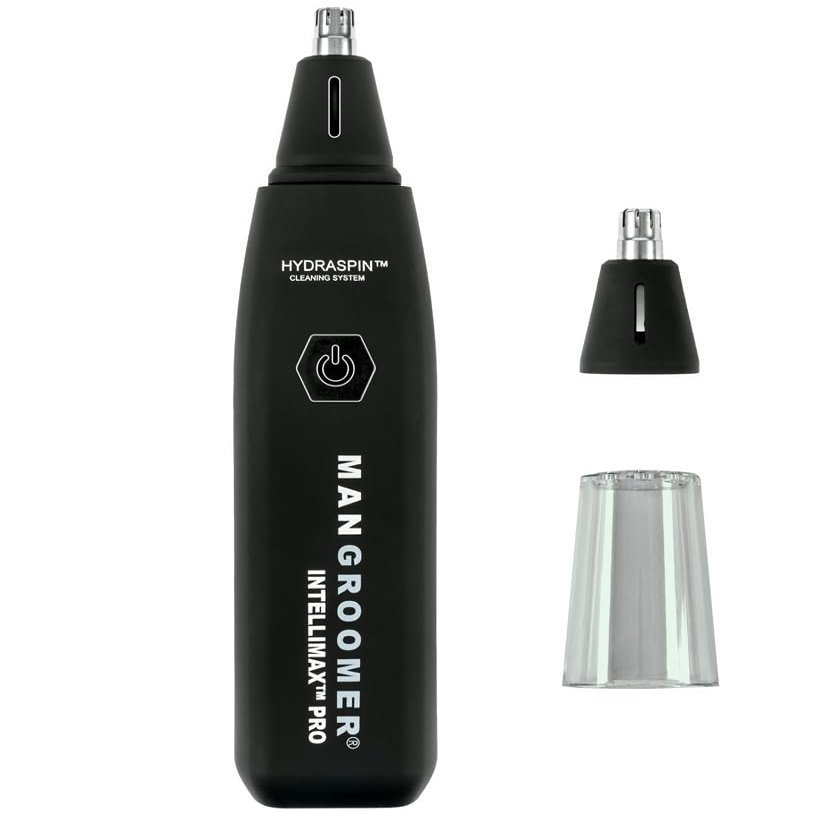 MANGROOMER - INTELLIMAX PRO New Nose and Ear Trimmer (with a Free Bonus Rotary TIP and Blade)