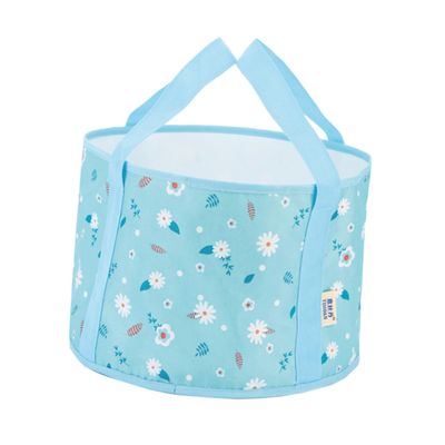BESPORTBLE 1pc Portable Travel Basin Multi-Functional Folding Foot Soak Basin for Camping Outdoor Home Use Sky- -Saving Design for and Relaxation