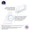 Marketing Holders 2 Pack Lip Balm Dispenser Lipstick Storage Clear Acrylic 3 Pieces for Countertops in Retail Stores and Homes view 4