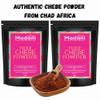 Authentic Pure Chebe Powder From Chad Africa - Natural Organic Ingredients, Healthy Hair Growth Formula, Helps Prevent Breakage - Dry Damaged Coarse Kinky Chebe Hair Mask by Madani Naturals (200g) view 2