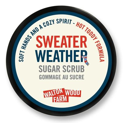 Walton Wood Farm, 8 oz Sugar Scrub: (Sweater Weather)