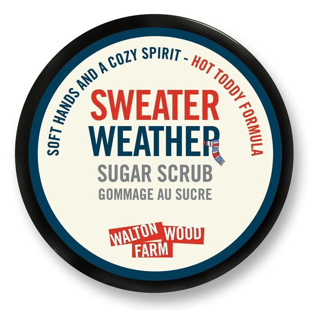 Walton Wood Farm, 8 oz Sugar Scrub: (Sweater Weather)