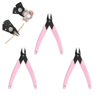 3 Pcs Rhinestone Remover Tool, Nail Art Decoration Remover Crystals Remove Cuticle Cutter Clipper Trimmer Scissors for Small Pieces,Salon and Home DIY Accessory for Manicure