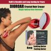 DIOROAR Crystal Hair Eraser,Upgrade Crystal Hair Remover,Physical Nano Glass Hair Removal Device,Painless Epilator and Exfoliator Without Shaver for Quick Soft Silky Skin(Red) view 2