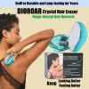 DIOROAR Crystal Hair Eraser,Upgrade Crystal Hair Remover,Physical Nano Glass Hair Removal Device,Painless Epilator and Exfoliator Without Shaver for Quick Soft Silky Skin(Ocean Blue) view 2