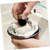 FOMIYES 4pcs Large Stainless Steel Shaving Bowl Shaving Mug for Men Practical Footed Design for Effortless Foam Creation for Home Use and Grooming view 4