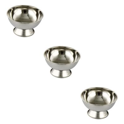 FOMIYES 3pcs Shaving Bowl Footed Base Large Capacity Shave Bowl for Men Reusable Shaving Cup