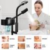 2 in 1 Facial Steamer Professional Ionic Face Steamer with 5X Magnifying Lamp&Adjustable Hot Mist Nozzle, Esthetician Facial Steamer Salon Spa Beauty Skin Care Equipment view 4