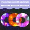 12 Pcs Light Up Scrunchies, Led Scrunchies,Neon Scrunchies Elastic Glow in the Dark Rave Accessories view 3