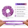12 Pcs Light Up Scrunchies, Led Scrunchies,Neon Scrunchies Elastic Glow in the Dark Rave Accessories view 4